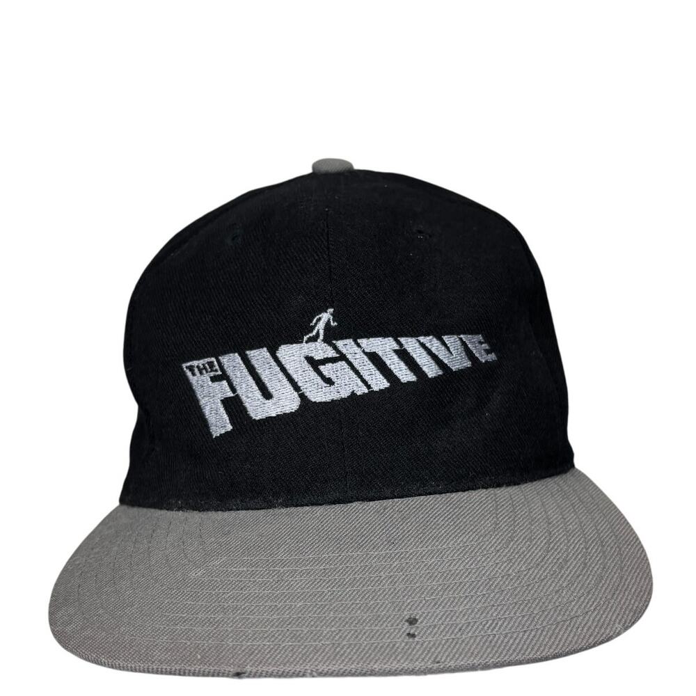 Vintage The Fugitive Movie Promo Wool Snapback Hat Harrison Ford